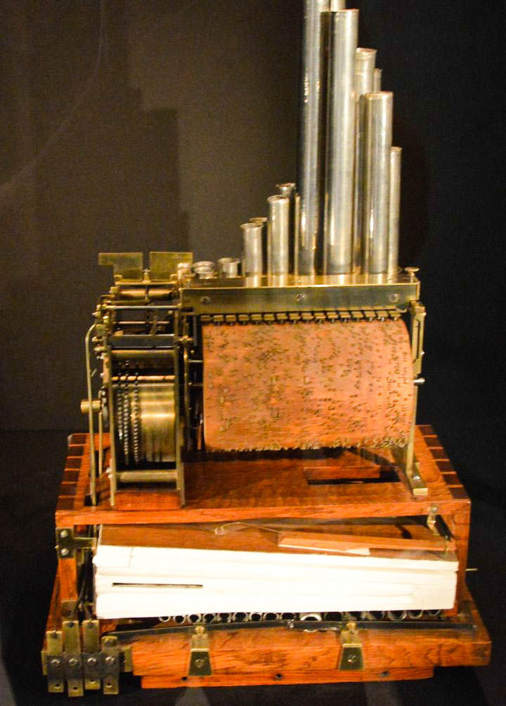 Orgue mécanique au Musée des Arts et métiers