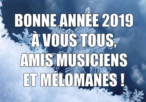 Bonne année musicale