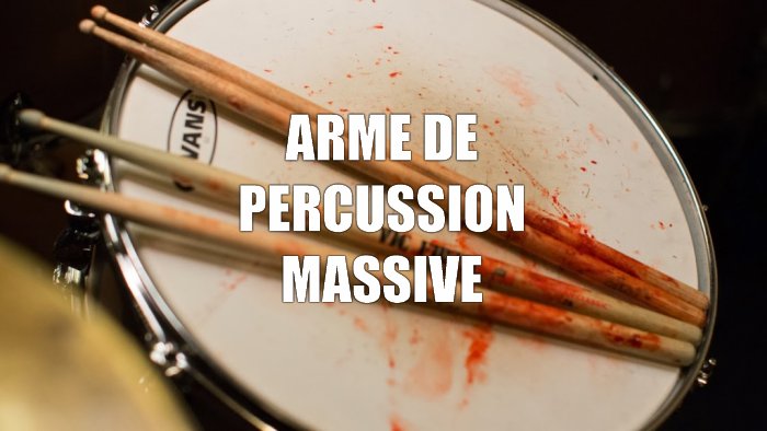 Arme de percussion massive