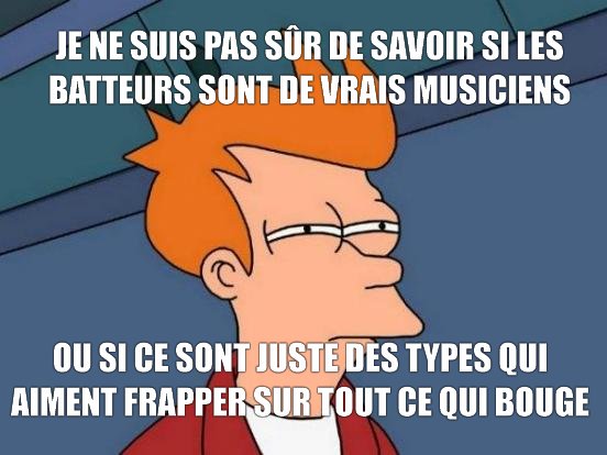 Batteur, Futurama