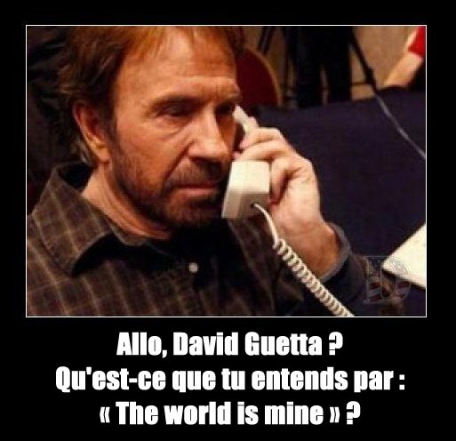 Chuck Norris et David Guetta