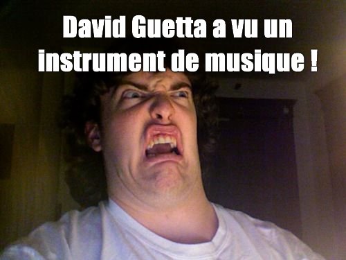 David Guetta a vu un instrument