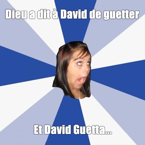 Dieu et David Guetta
