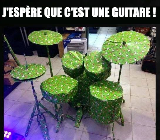 Guitare ou batterie