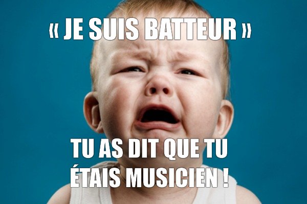 Musicien ou batteur