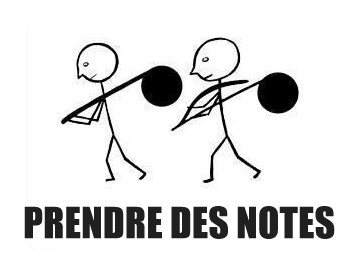 Prendre des notes