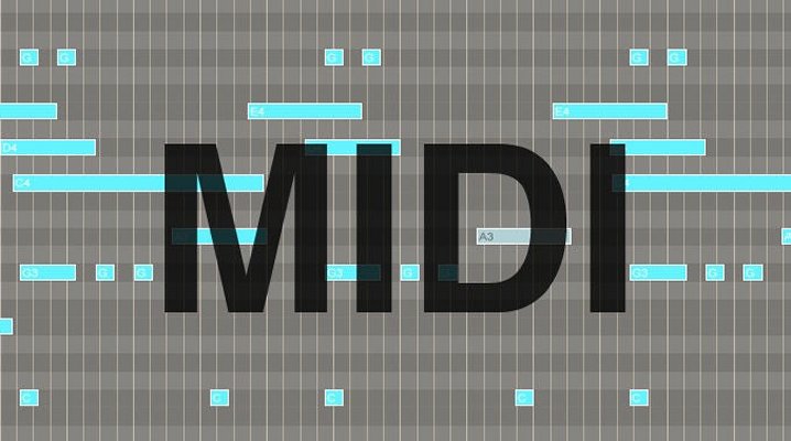 Encoder une partition en midi