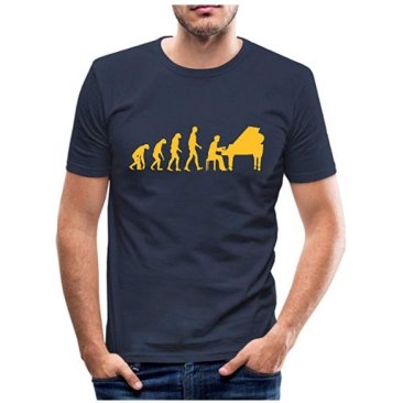 T-shirt piano évolution