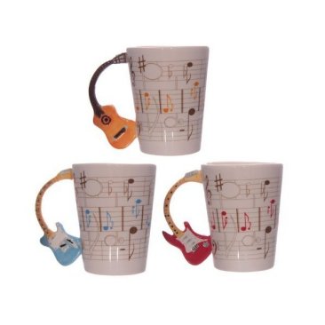 Tasse à café guitare