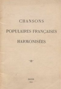 Chansons populaires harmonisées. Joseph Samson
