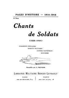 Chants de soldats