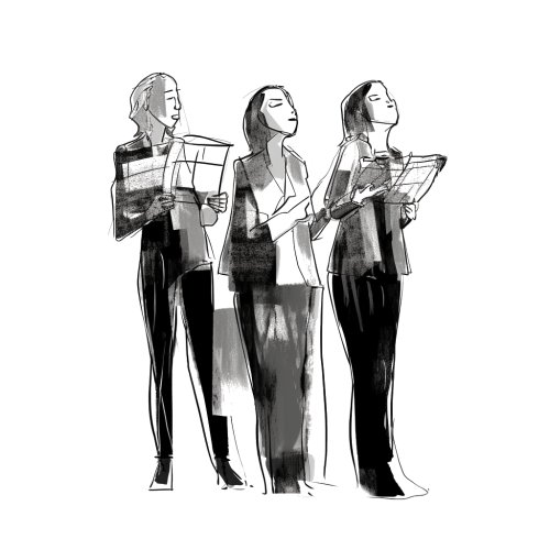 Chansons populaires de France à trois voix