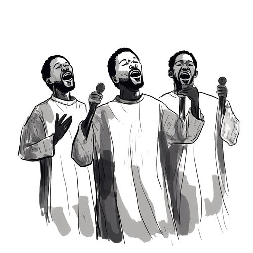 Partitions de chansons Gospel et Negro Spiritual pour 3 voix
