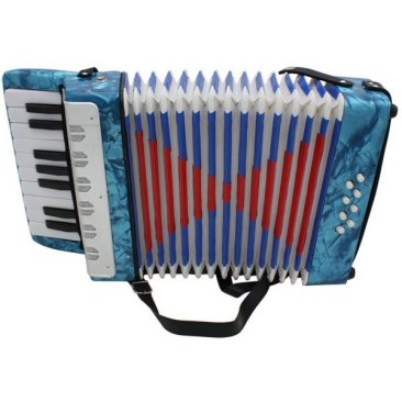 Accordéon bleu