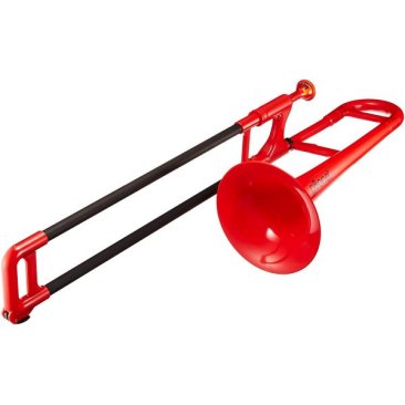 Trombone plastique rouge