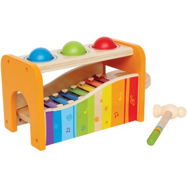 Xylophone et jeu avec marteau