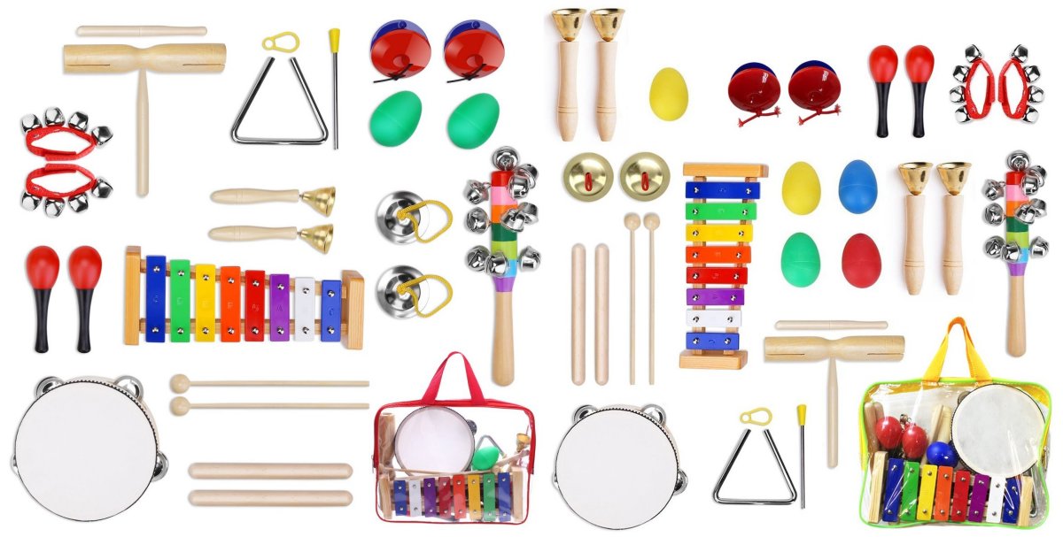 Les kits d'instruments de percussion