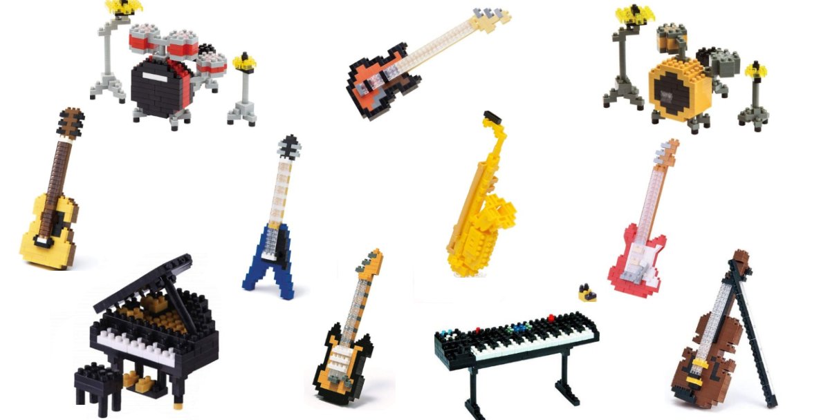 Les Nanoblock musique