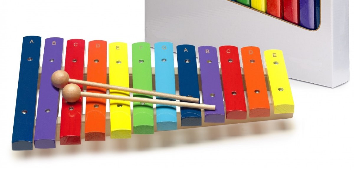 Un premier xylophone