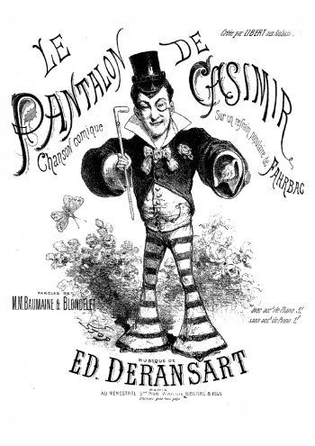 Le pantalon de Casimir Partition gratuite