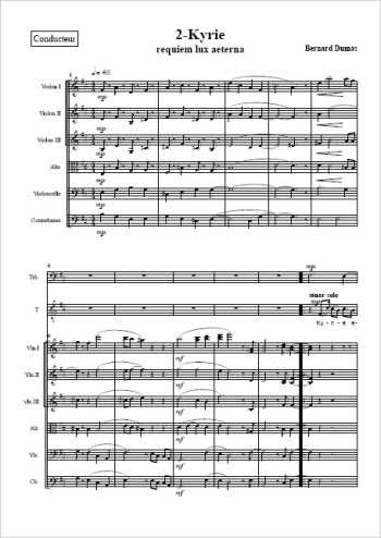 Requiem 02-Kyrie Partition gratuite