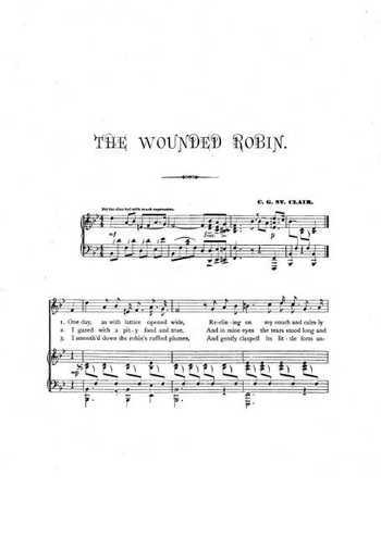 The Wounded Robin Partition gratuite