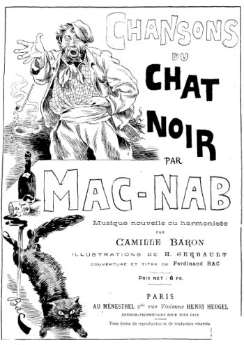 Chansons du Chat-noir Partition gratuite