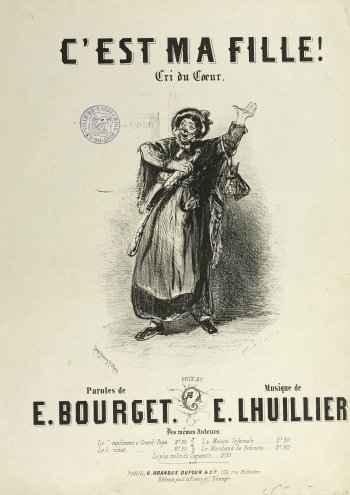 C'est ma fille, Cri du coeur Partition gratuite