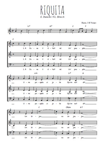 E. Dumont / F.L. Bénech - Riquita