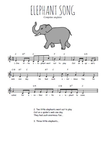 Elephant Song Partition gratuite