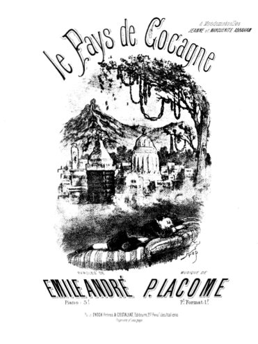Le pays de Cocagne Partition gratuite