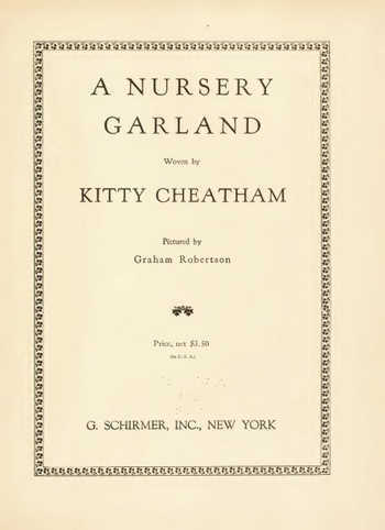 A nursery garland Partition gratuite
