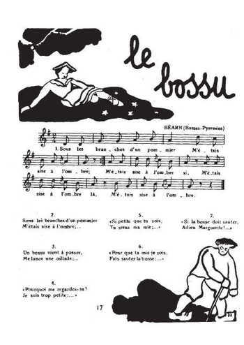 Le bossu Partition gratuite