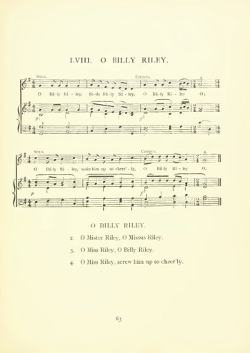 O Billy Riley Partition gratuite