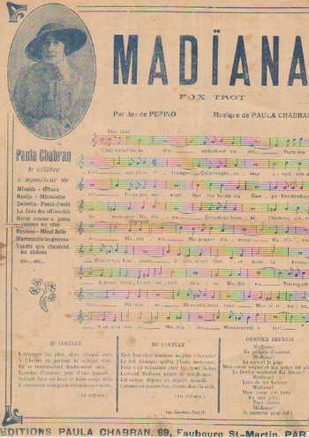 Madïana Partition gratuite