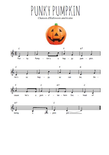 Punky Pumpkin Partition gratuite