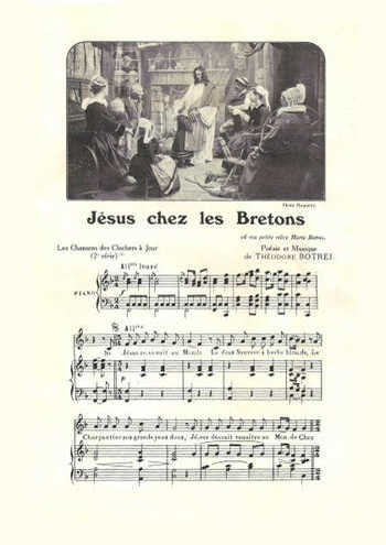 Jésus chez les Bretons Partition gratuite