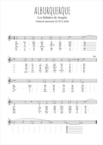 Traditionnel - Alburquerque