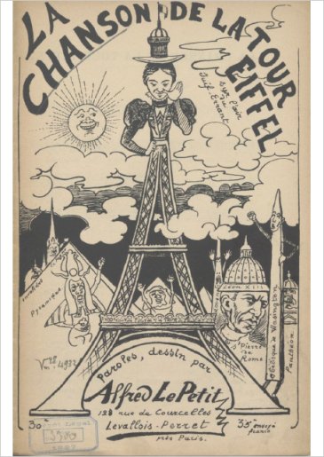 La chanson de la Tour Eiffel