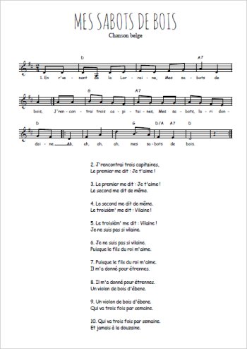 En revenant de Lorraine