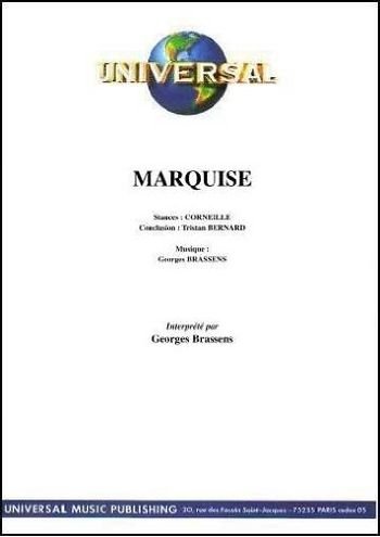 Marquise, chant et piano