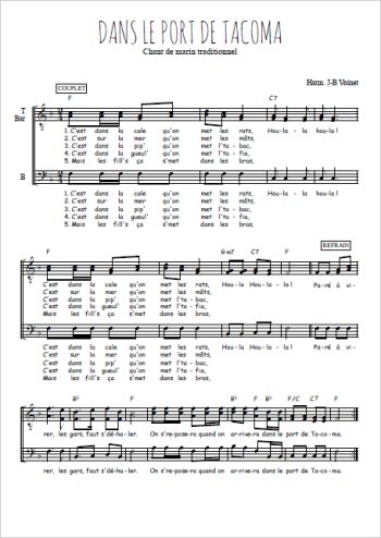 Traditionnel - Dans le port de Tacoma