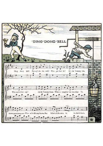 Ding dong bell  Partition gratuite