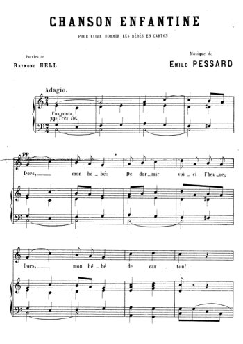 Chanson enfantine