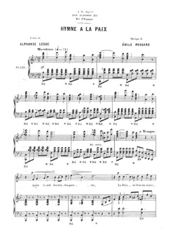 Hymne à la paix