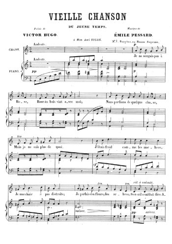 Vieille chanson du jeune temps