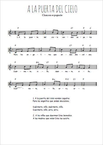 Traditionnel - A la puerta del cielo