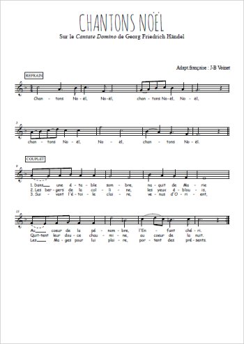 Georg Friedrich Händel - Chantons Noël