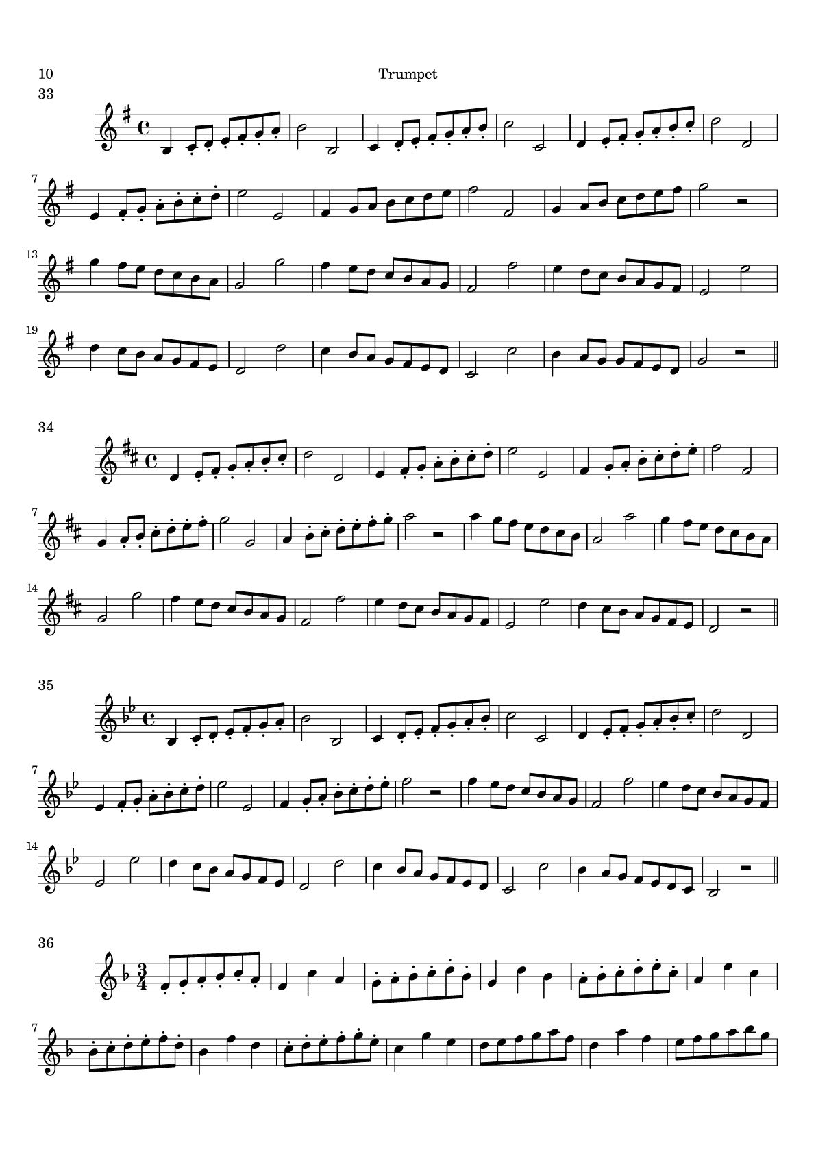 Méthode pour le cornet - Page10 Partitions gratuites