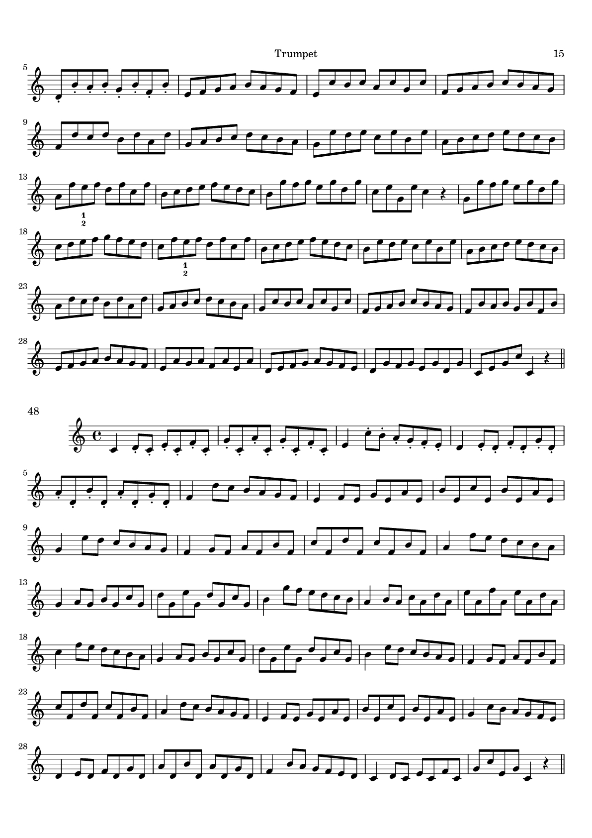 Méthode pour le cornet - Page15 Partitions gratuites